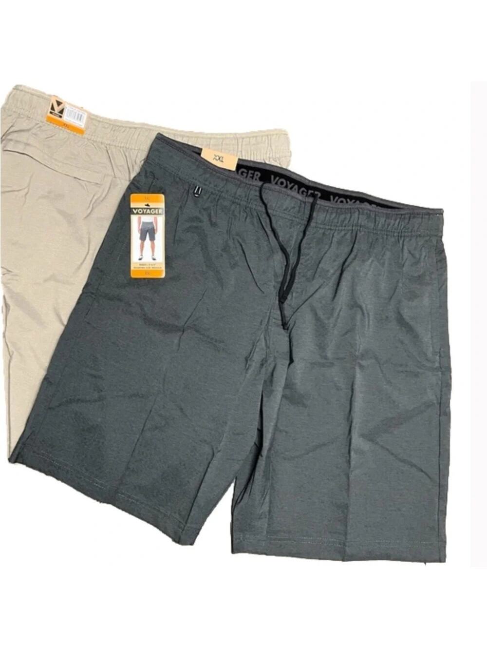 Voyager Men’s Shorts Performance Golf Active 2 PAIRS Size XXL NWT